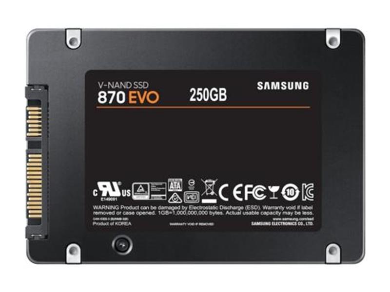 Samsung 870 EVO 2.5"" 250 GB SATA III V-NAND