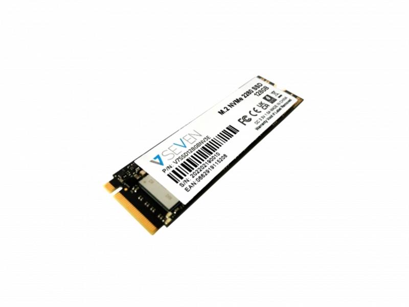 V7 V7SSD128GBNV3E internal solid state drive M.2 128 GB SATA III 3D TLC NVMe