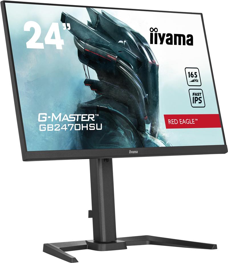 iiyama G-MASTER GB2470HSU-B5 LED display 61 cm (24"") 1920 x 1080 Pixels Full HD Zwart