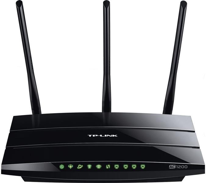 TP-LINK Archer VR400 draadloze router Dual-band (2.4 GHz / 5 GHz) Gigabit Ethernet 3G 4G Zwart