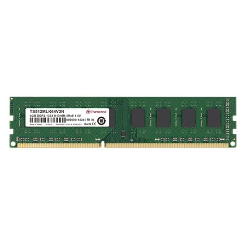 TRANSCEND DIMM TS DDR3 4GB 1333