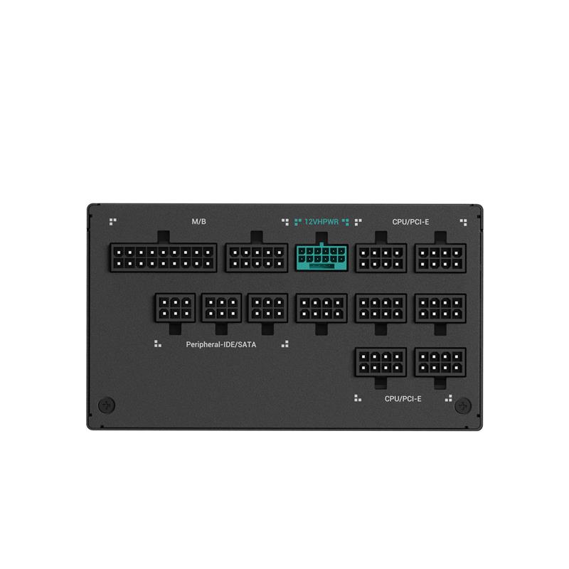 DeepCool PX1300P power supply unit 1300 W 20+4 pin ATX ATX Zwart