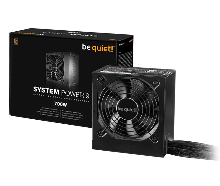 be quiet! System Power 9 power supply unit 700 W 20+4 pin ATX ATX Zwart