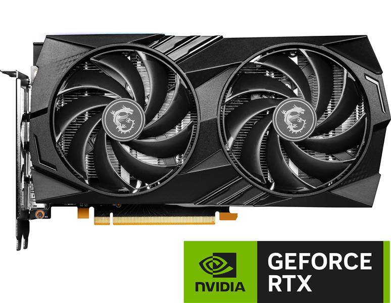 MSI GEFORCE RTX videokaart NVIDIA 8 GB GDDR6