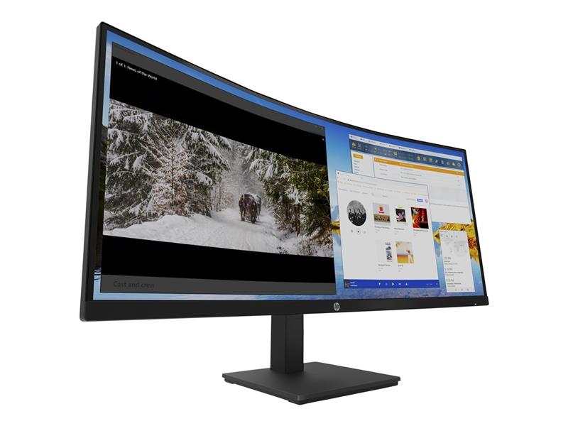 HP M34d computer monitor 86,4 cm (34"") 3440 x 1440 Pixels UltraWide Quad HD Zwart