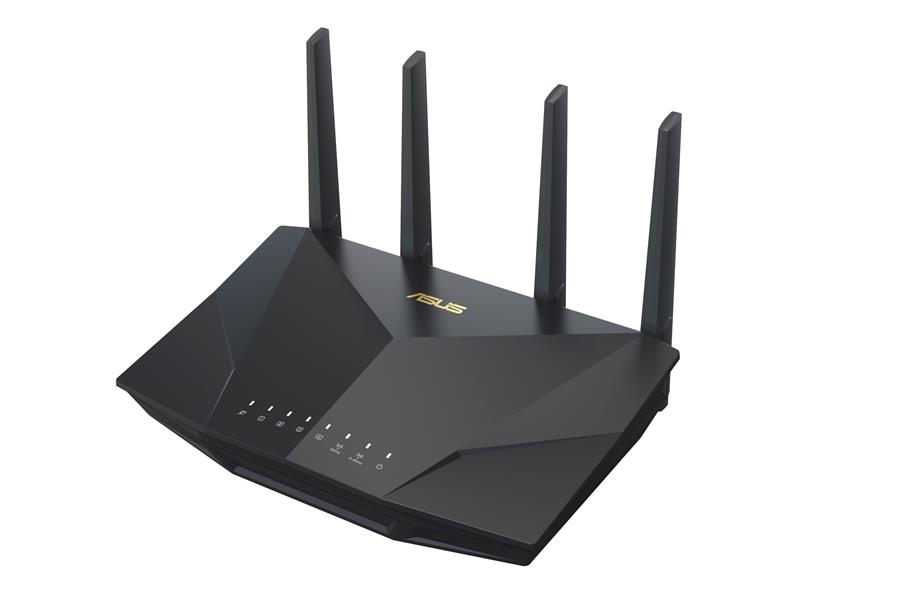 ASUS RT-AX5400 draadloze router Gigabit Ethernet Dual-band (2.4 GHz / 5 GHz) Zwart