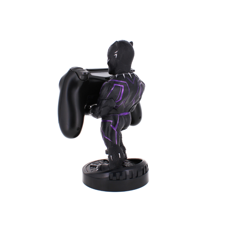 Cable Guy - Black Panther telefoonhouder - game controller stand met usb oplaadkabel 8 inch