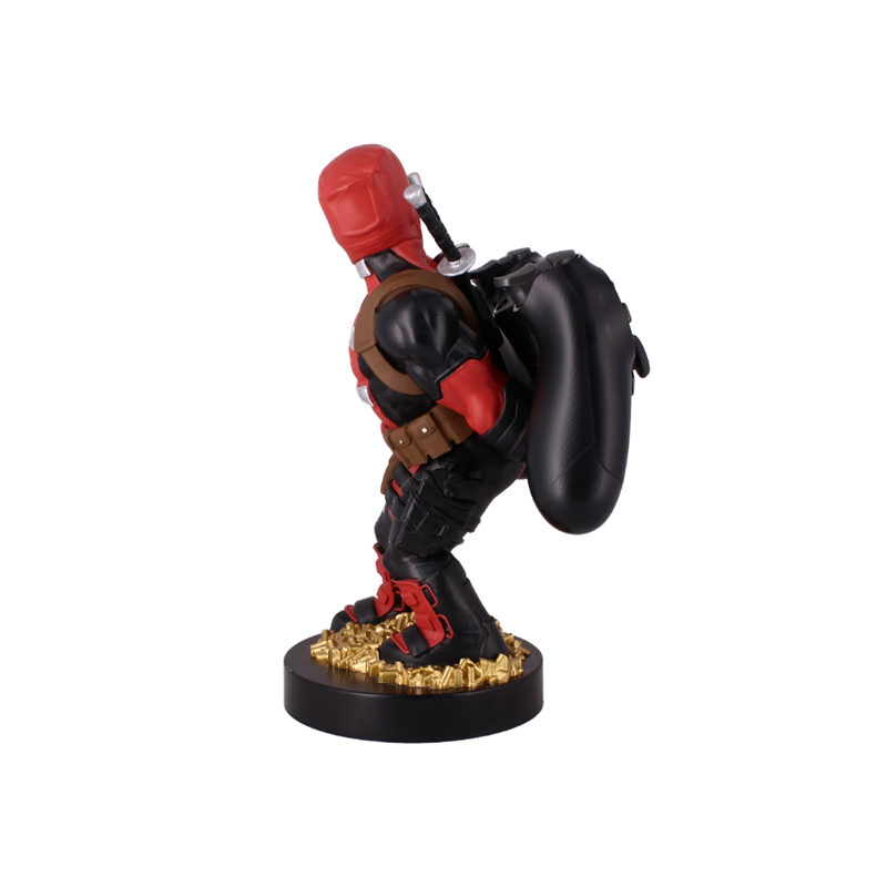 Cable Guy - Deadpool Rear telefoonhouder - game controller stand met usb oplaadkabel 8 inch