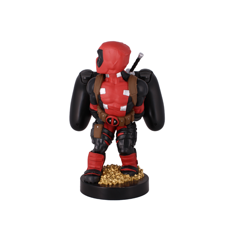 Cable Guy - Deadpool Rear telefoonhouder - game controller stand met usb oplaadkabel 8 inch