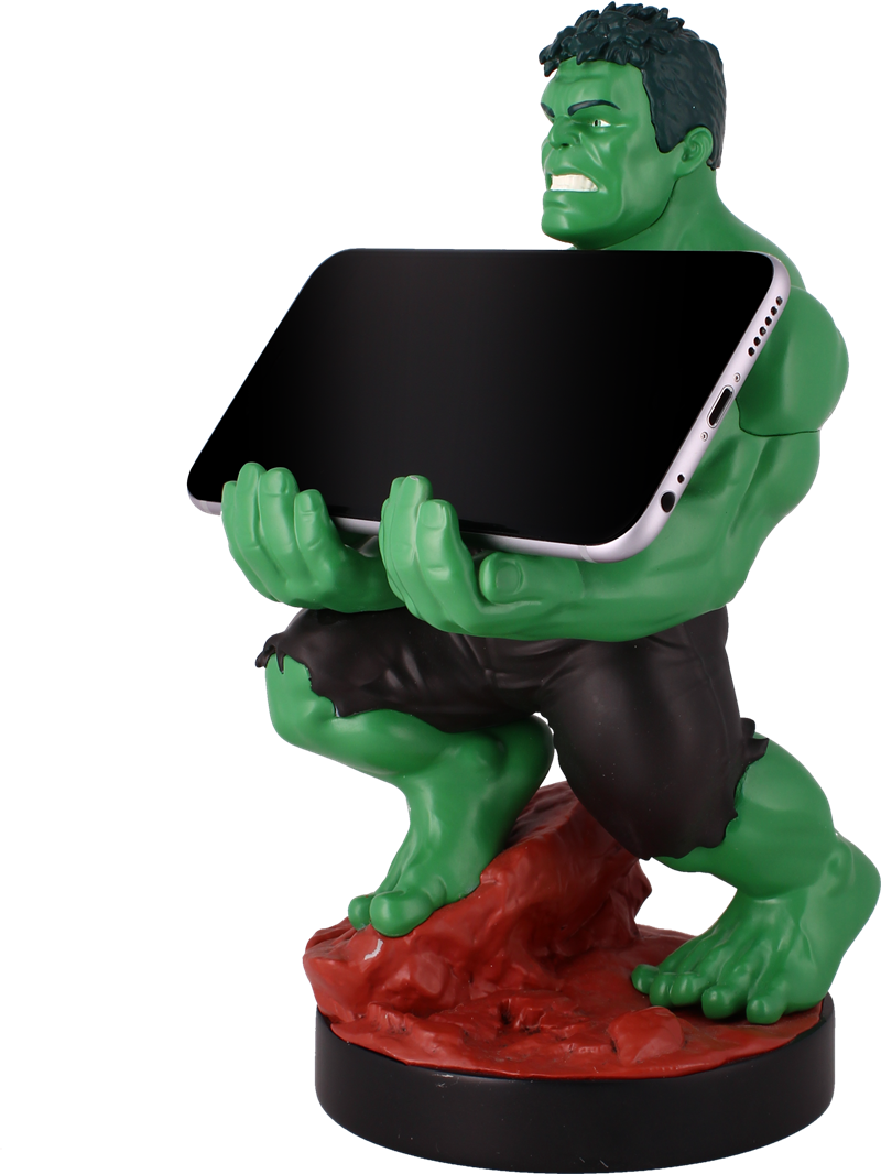 Cable Guy - The Hulk telefoonhouder - game controller stand met usb oplaadkabel