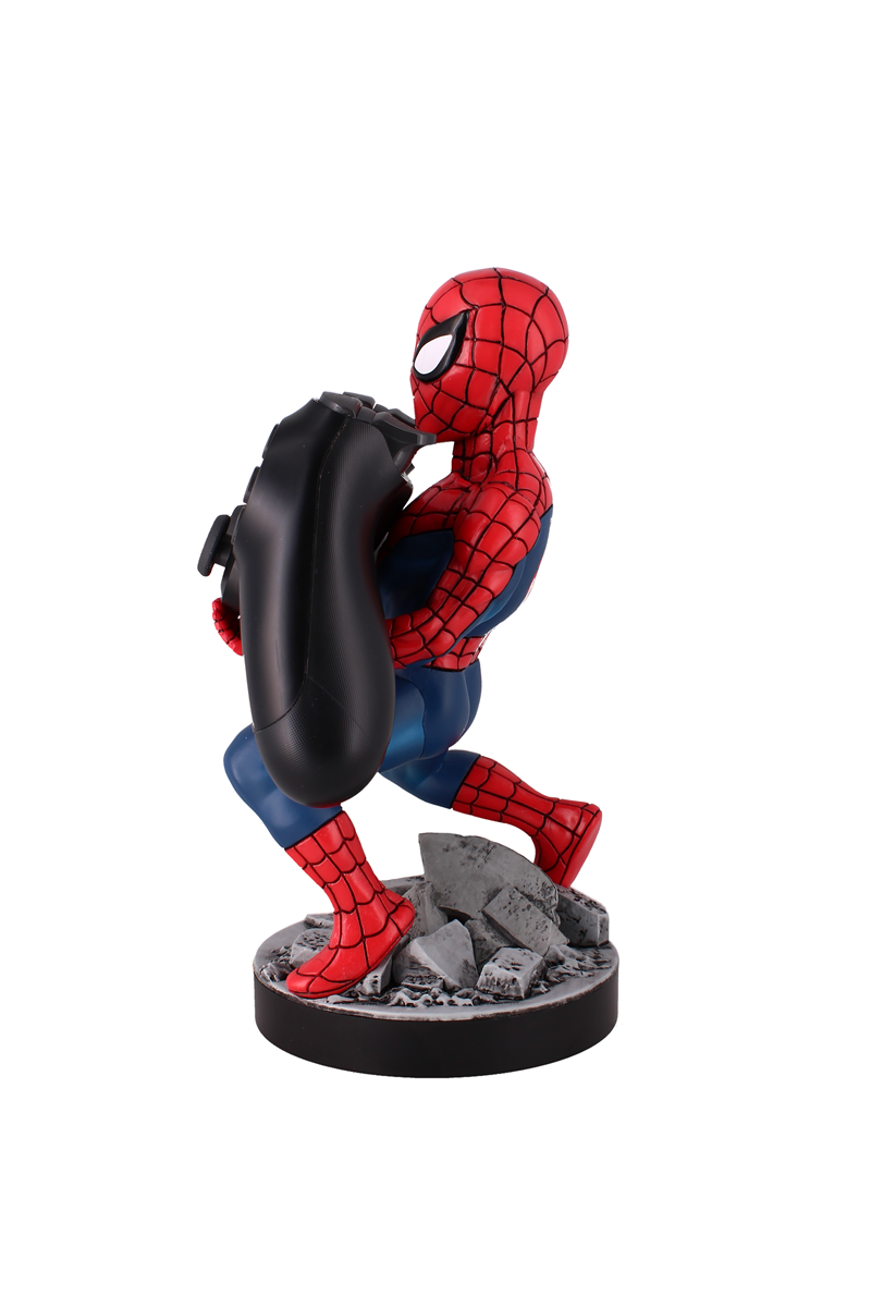 Cable Guy - Spider-Man telefoonhouder - game controller stand met usb oplaadkabel 8 inch