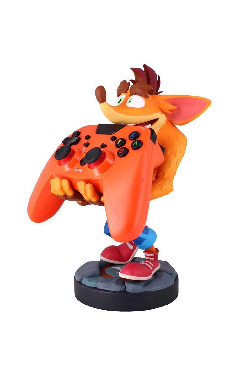 Cable Guy - Crash Bandicoot telefoonhouder - game controller stand met usb oplaadkabel 8 inch