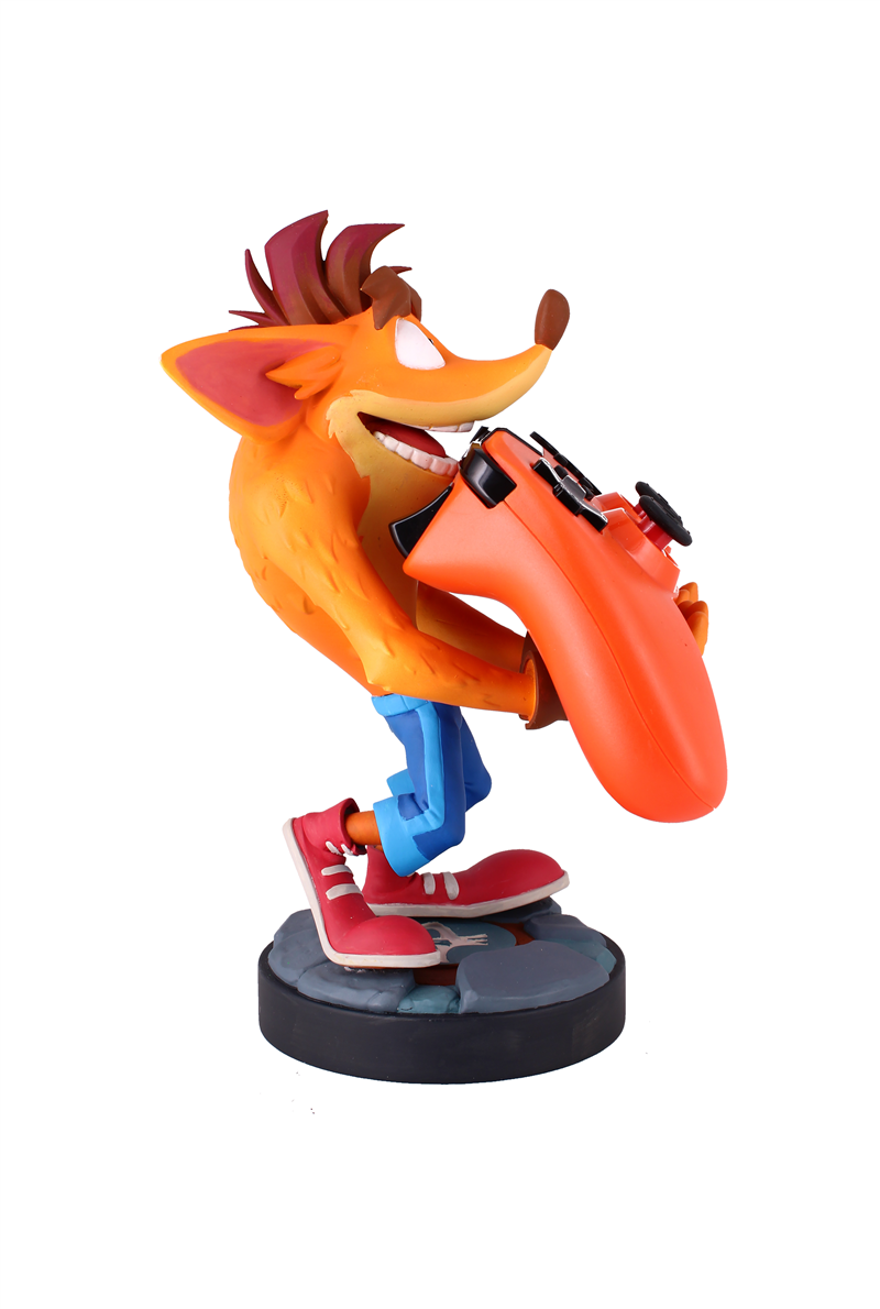 Cable Guy - Crash Bandicoot telefoonhouder - game controller stand met usb oplaadkabel 8 inch