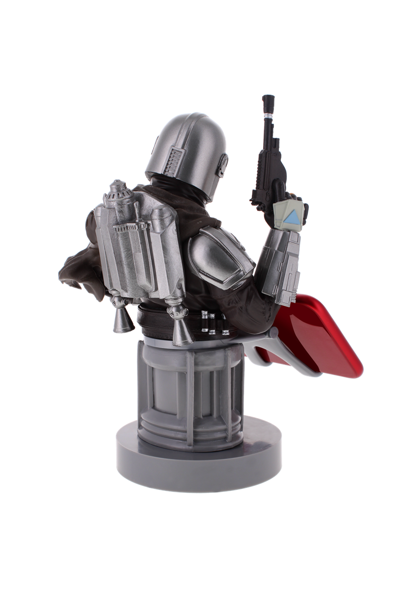 Cable Guy - THE MANDALORIAN telefoon- game ontroller-houder met usb oplaadkabel 8 inch