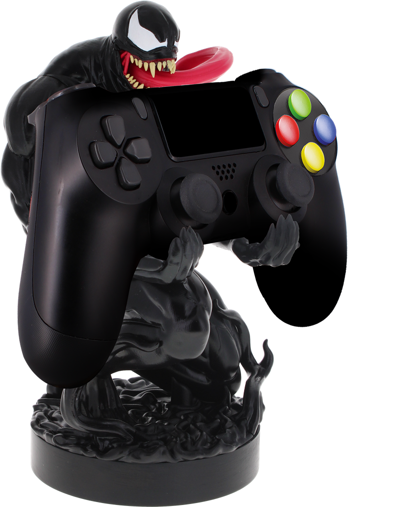 Cable Guy Venom (Spider-Man) telefoon- en game controller houder met usb oplaadkabel