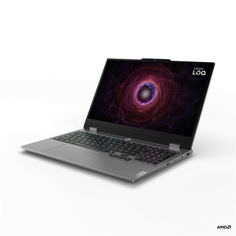 Lenovo LOQ Laptop 39,6 cm (15.6"") Full HD AMD Ryzen™ 7 8845HS 16 GB DDR5-SDRAM 1 TB SSD NVIDIA GeForce RTX 4050 Wi-Fi 6 (802.11ax) Windows 11 Home Gr