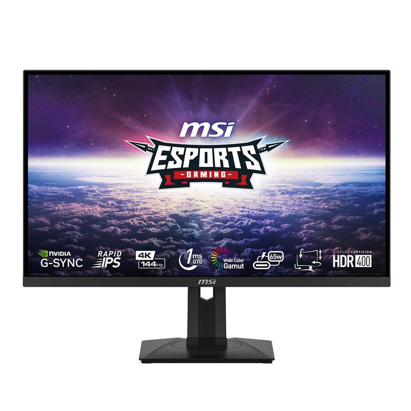 MSI MAG 274UPF computer monitor 68,6 cm (27"") 3840 x 2160 Pixels UltraWide Full HD Zwart