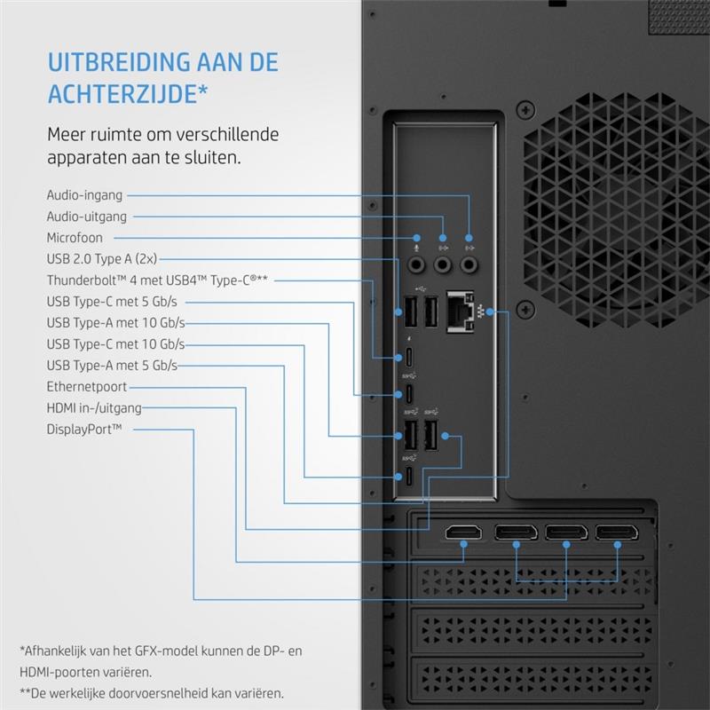 HP ENVY TE02-0805nd i9-12900 Tower Intel® Core™ i9 32 GB DDR4-SDRAM 2000 GB SSD Windows 11 Home PC Zilver