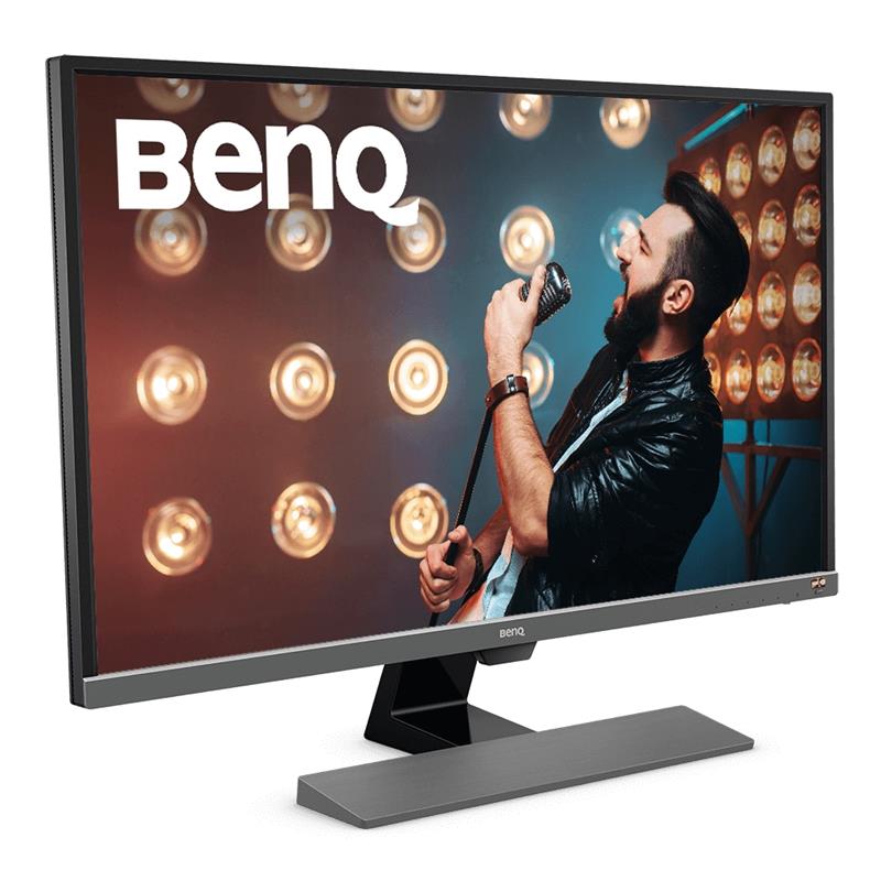BenQ EW3270U computer monitor 80 cm (31.5"") 3840 x 2160 Pixels 4K Ultra HD LED Zwart, Grijs, Metallic