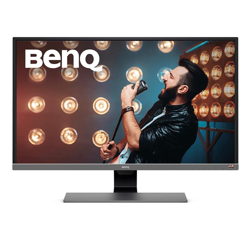 BenQ EW3270U computer monitor 80 cm (31.5"") 3840 x 2160 Pixels 4K Ultra HD LED Zwart, Grijs, Metallic