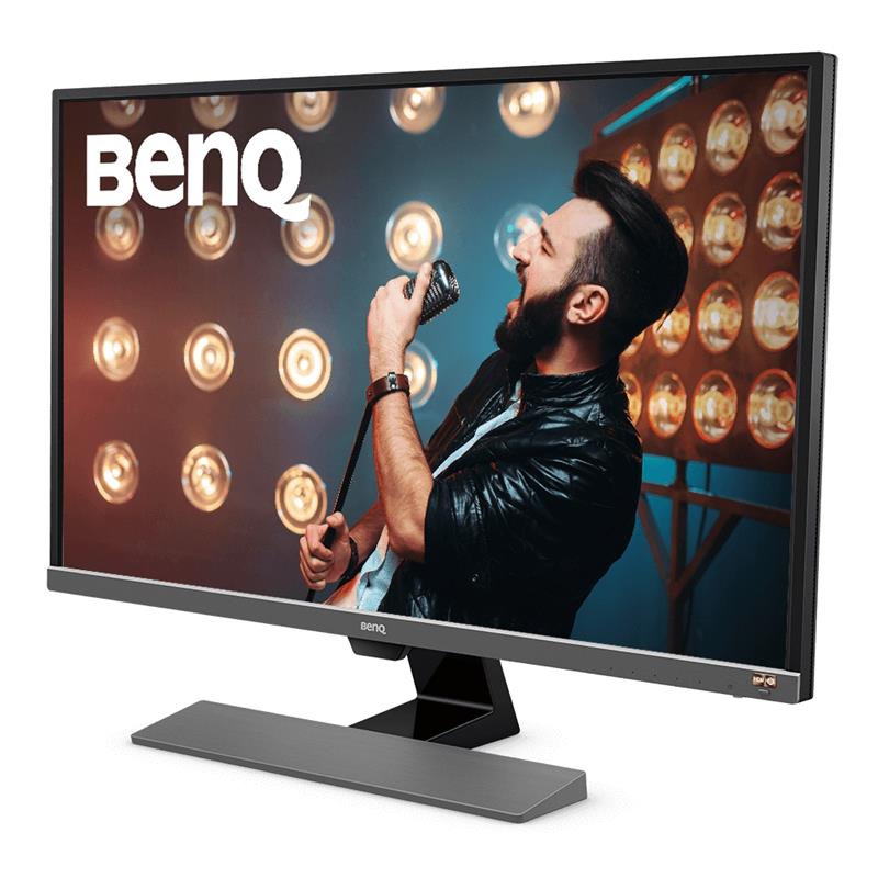 BenQ EW3270U computer monitor 80 cm (31.5"") 3840 x 2160 Pixels 4K Ultra HD LED Zwart, Grijs, Metallic