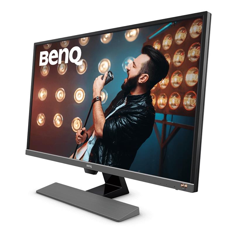BenQ EW3270U computer monitor 80 cm (31.5"") 3840 x 2160 Pixels 4K Ultra HD LED Zwart, Grijs, Metallic
