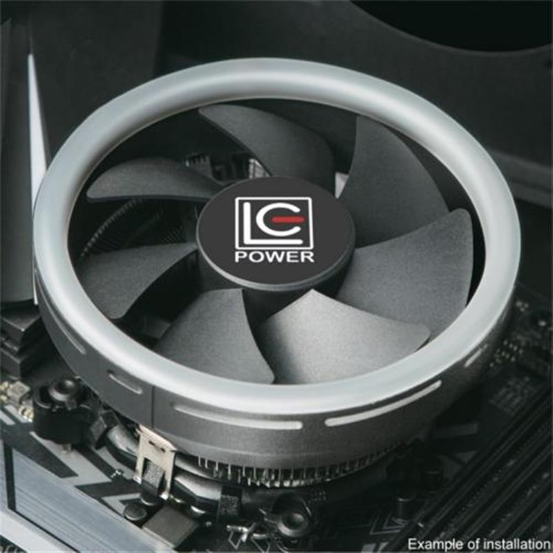 LC-Power Koeler 95W 33dB /GAMING 1150, 1151 AM4/ RGB