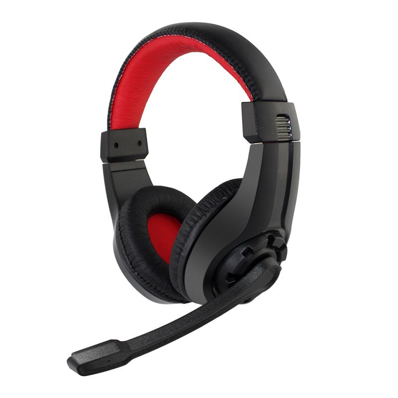 Gembird Gaming headset met microfoon grote comfortabele oorkussens en verstelbare hoofdband 20 - 20000 Hz 2 meter