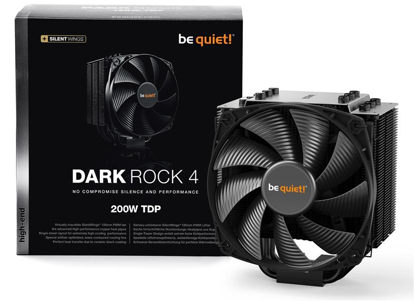 be quiet! Dark Rock 4 Processor Koeler