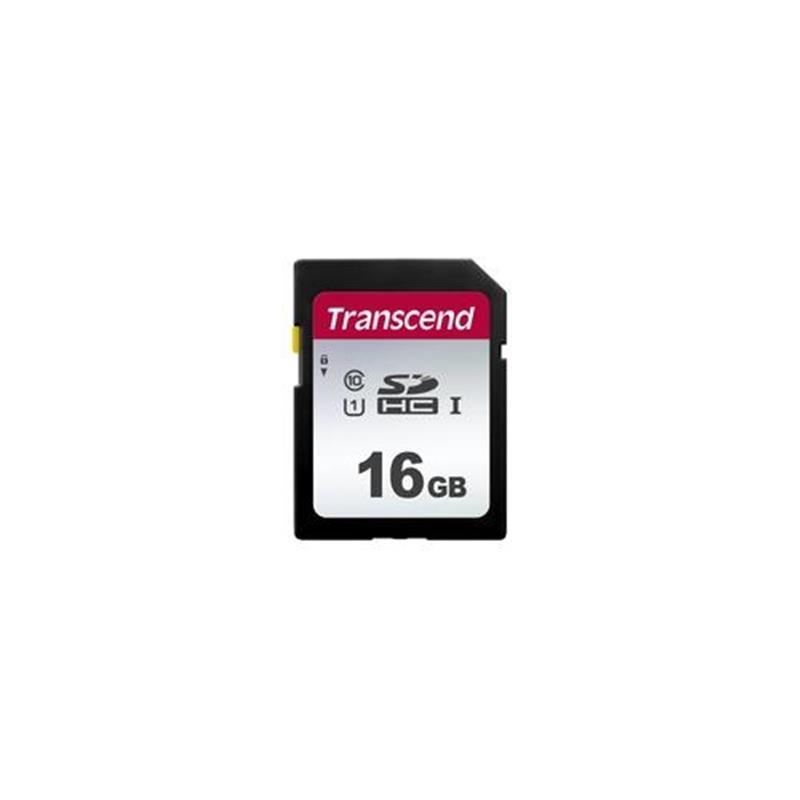 Transcend 16GB UHS-I SD flashgeheugen SDHC Klasse 10 NAND