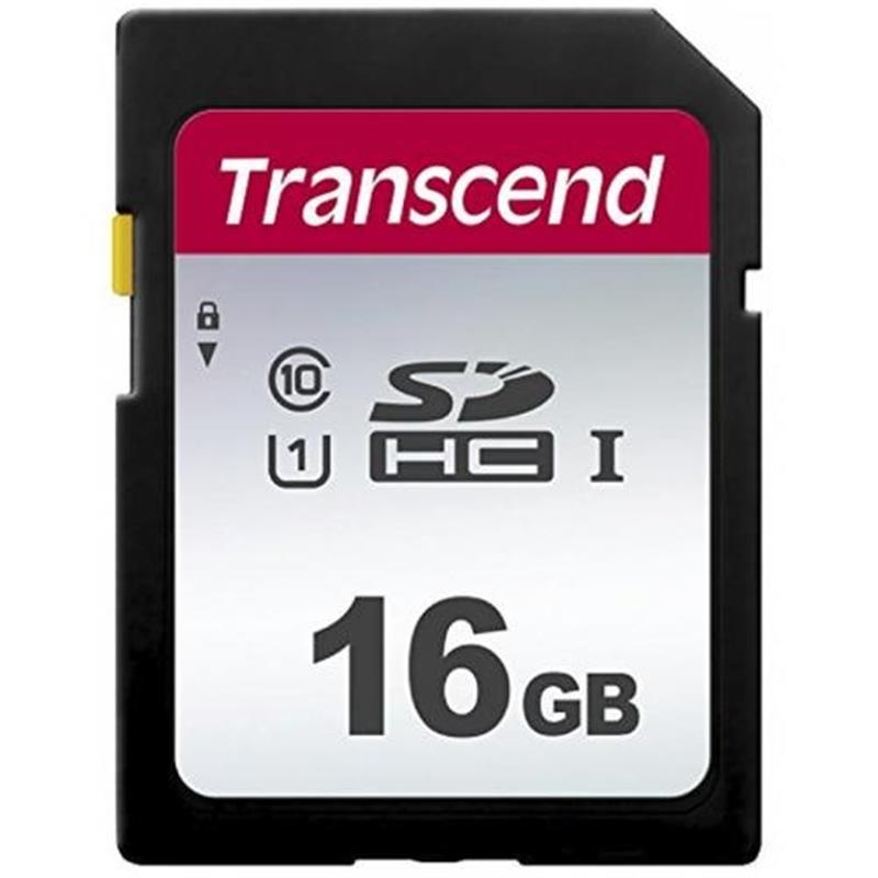 Transcend 16GB UHS-I SD flashgeheugen SDHC Klasse 10 NAND