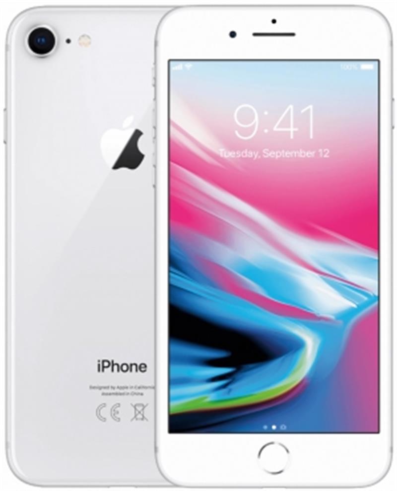 Forza Refurbished Apple iPhone 8 64GB Silver - Licht gebruikt