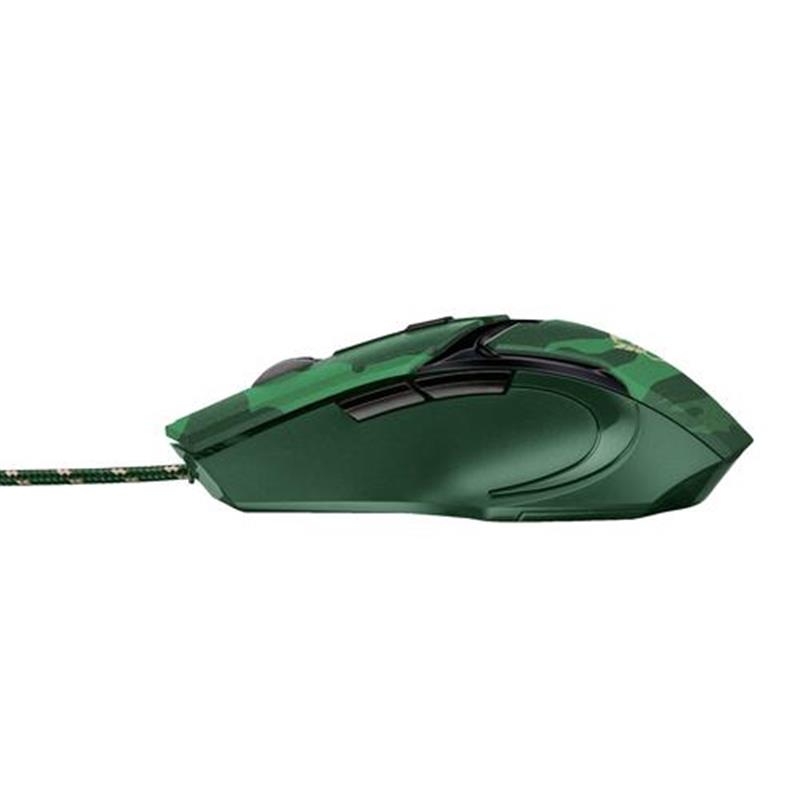 Trust GXT 101 Gav - Gaming Muis - Jungle Camouflage