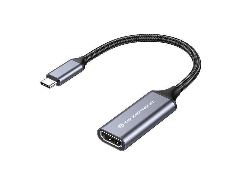 Conceptronic ABBY09G USB grafische adapter 4096 x 2160 Pixels Grijs