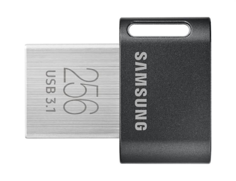 Samsung FIT Plus USB flash drive 256 GB USB Type-A 3.2 Gen 1 (3.1 Gen 1) Grijs, Zilver