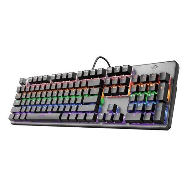 Trust GXT 865 Asta - Gaming Toetsenbord - Mechanisch - Qwerty - Zwart