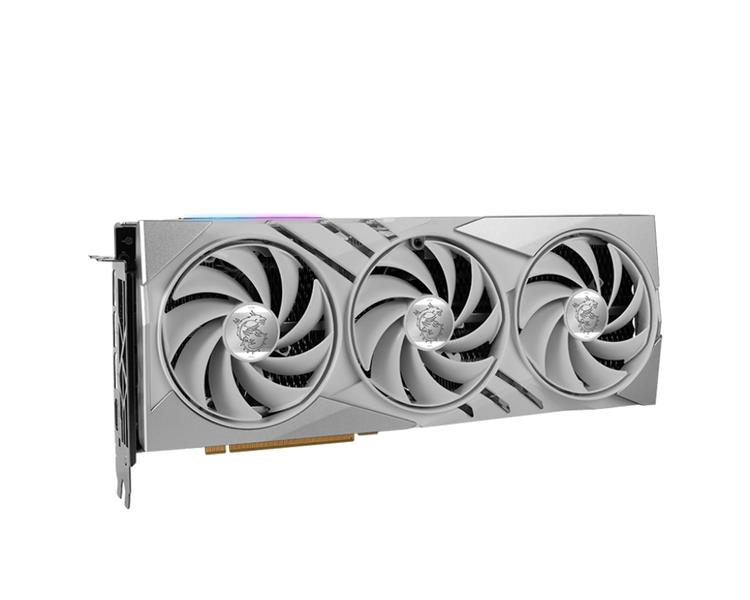 MSI GeForce RTX 4070 Ti GAMING X SLIM WHITE 12G NVIDIA 12 GB GDDR6X