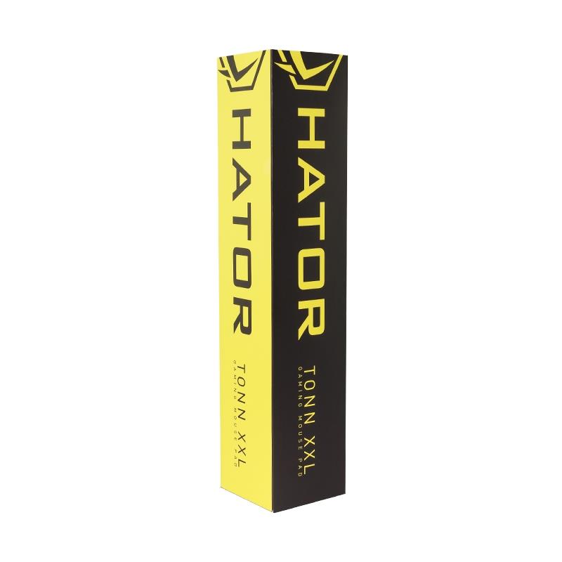 HATOR Tonn XXL Game-muismat Zwart
