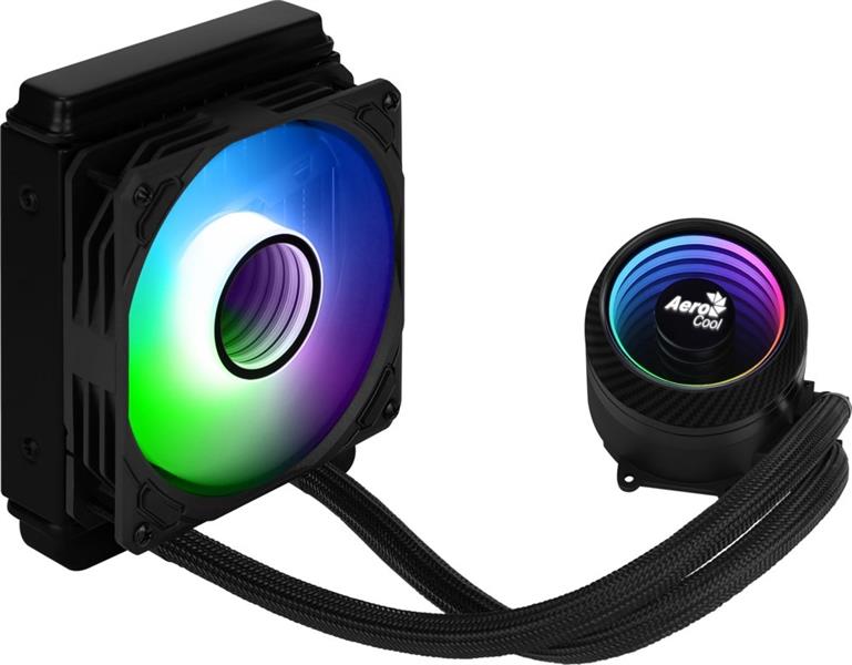 Aerocool Mirage L120 Processor Alles-in-één vloeistofkoeler Zwart