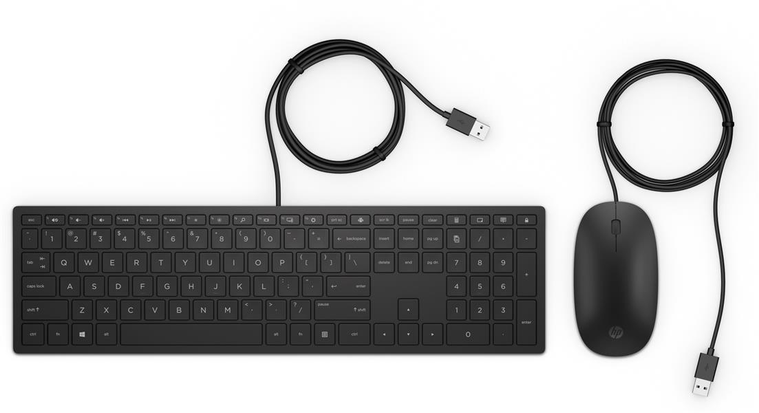 HP Pavilion 400 toetsenbord USB Zwart