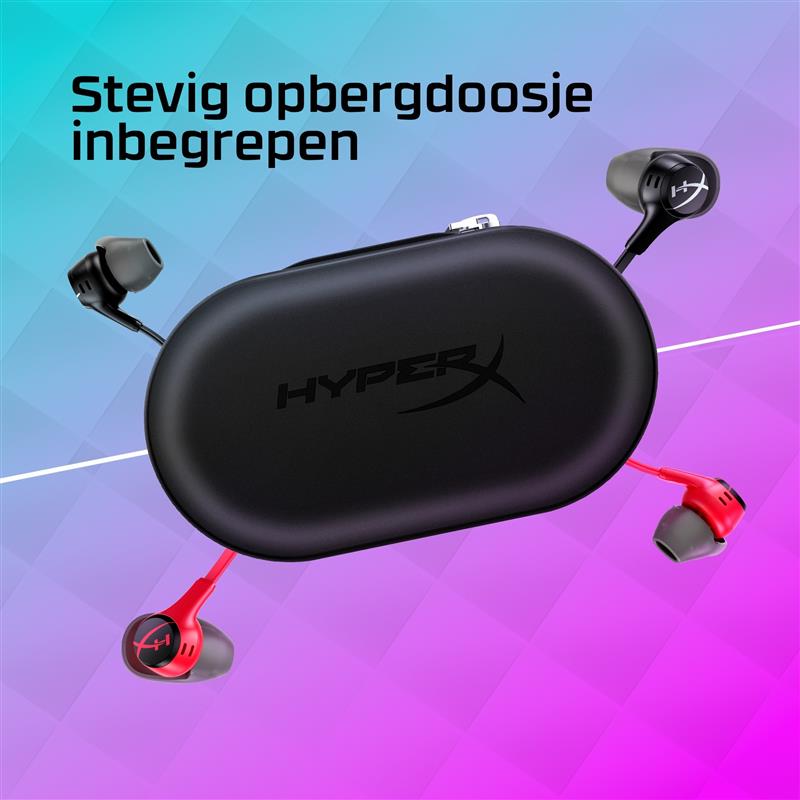 HyperX Cloud Earbuds II rood