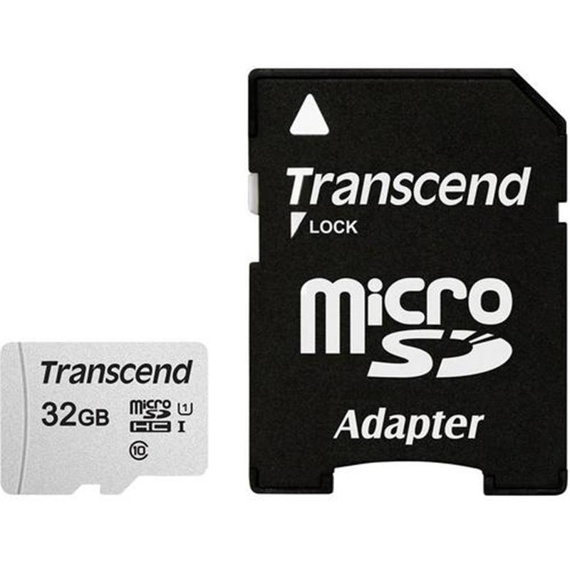 TRANSCEND 32GB UHS-I U1 microSD