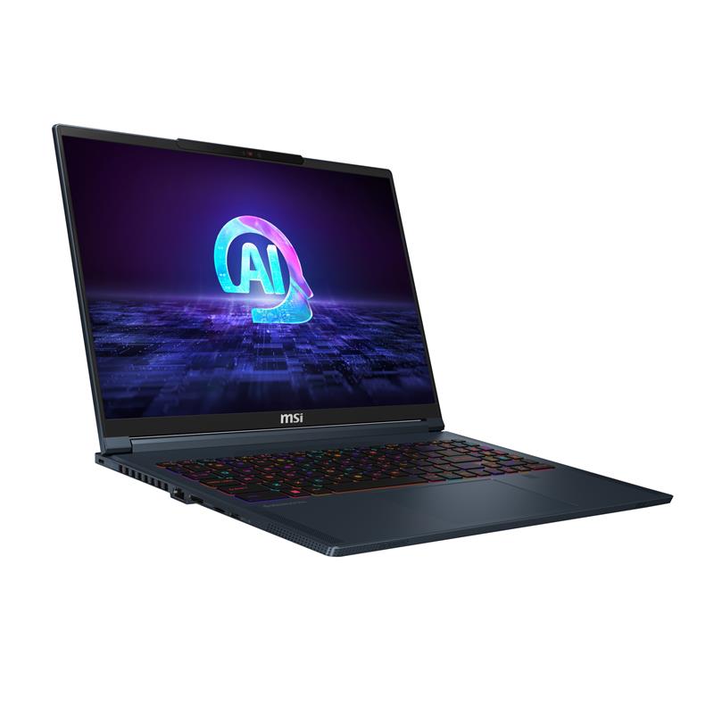 MSI Stealth 16 AI Studio A1VGG-019NL Laptop 40,6 cm (16"") Quad HD+ Intel Core Ultra 9 185H 32 GB DDR5-SDRAM 2 TB SSD NVIDIA GeForce RTX 4070 Wi-Fi 7 