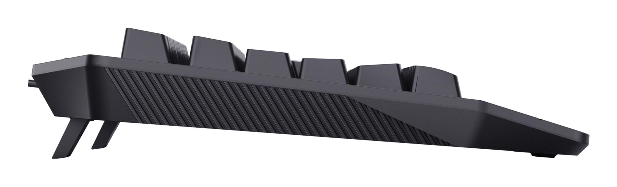 Trust GXT 836 Evocx toetsenbord USB AZERTY Belgisch Zwart