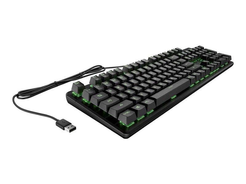 HP Pavilion Gaming 550 toetsenbord USB QWERTY Engels Zwart