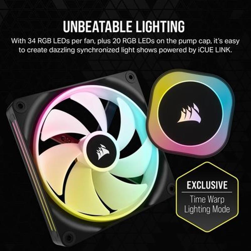 iCUE LINK H115i RGB AIO 280mm Liq Cooler