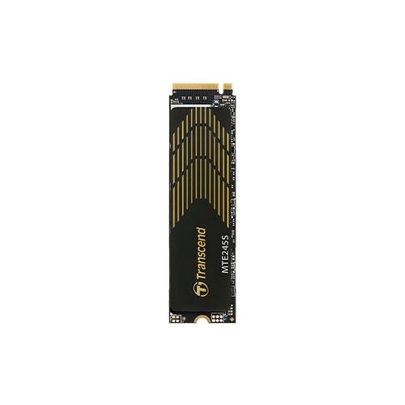 Transcend 245s SSD 4 TB M 2 2280 PCIe Gen4x4 NVMe 3D TLC DRAM-less 5300 4000 MB s