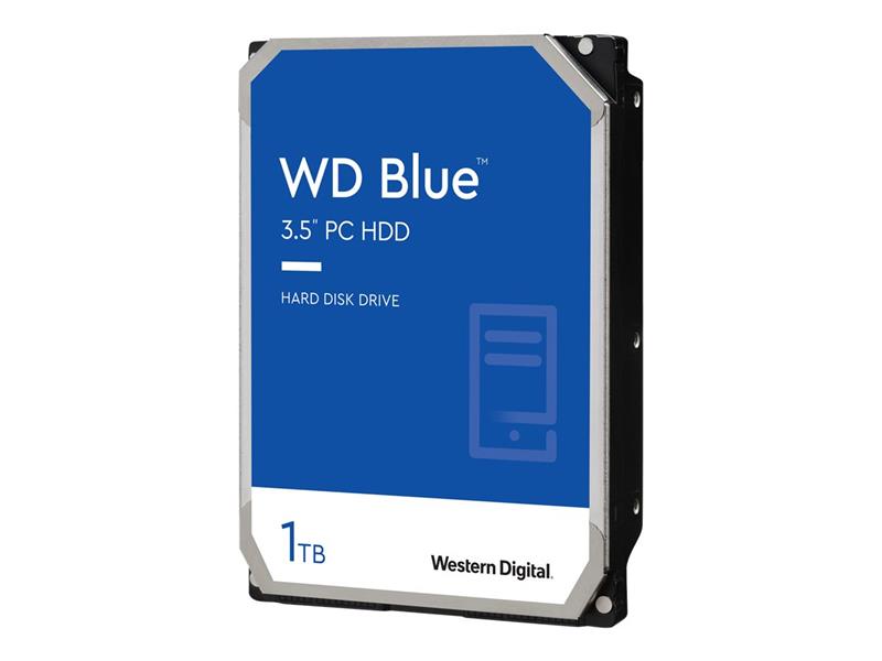 Western Digital BLUE HDD 1TB 3 5 SATA3 64MB 7200RPM 150 MiB s CMR 6 8W