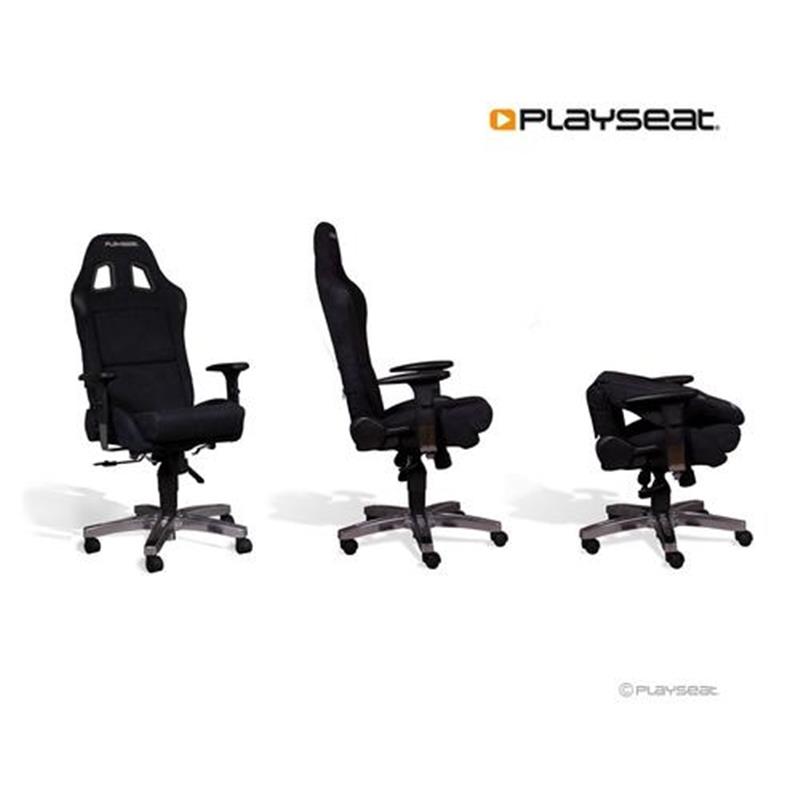 Playseat Office Chair Alcantara Universele gamestoel Gecapitonneerde zitting Zwart