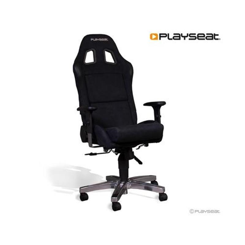 Playseat Office Chair Alcantara Universele gamestoel Gecapitonneerde zitting Zwart